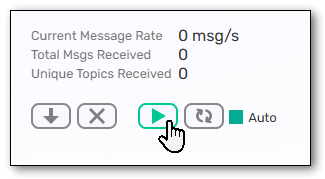 Export Clear Play/Pause Refresh butons image